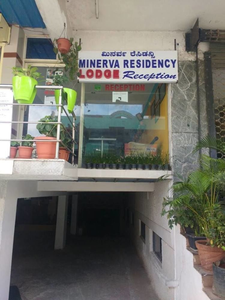 Minerva Residency Hotel Bangalore Exterior foto